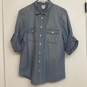 J Crew Perfect Fit Button Down Shirt